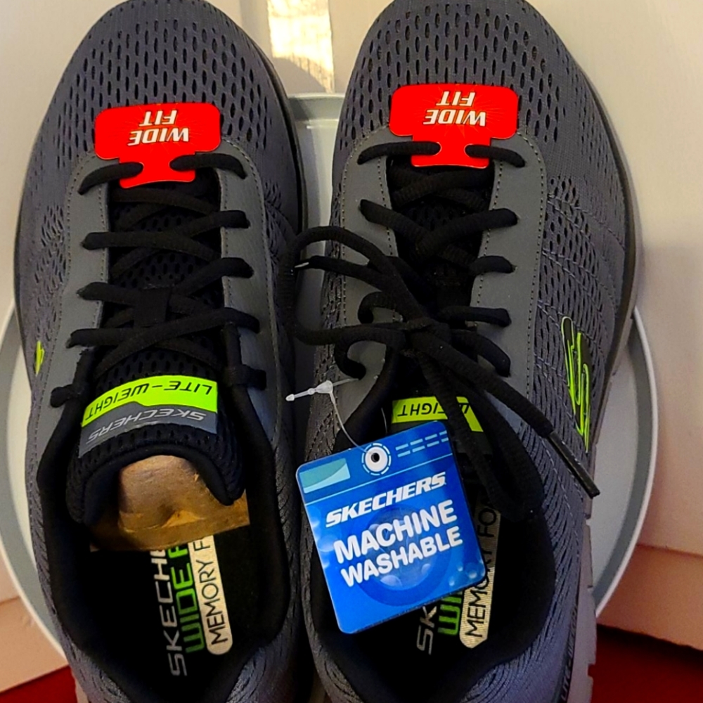 Men's Charcoal/Black Shoes